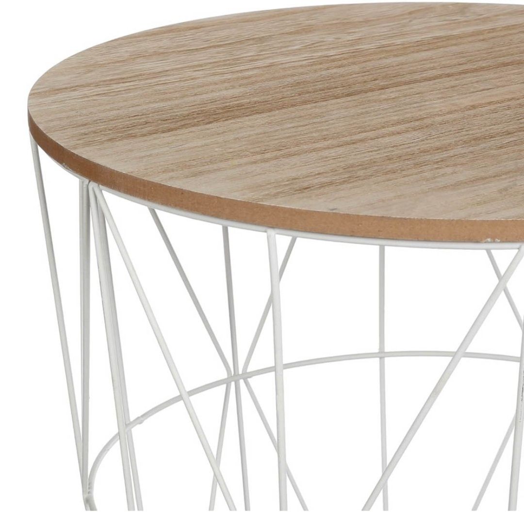 Mesa de Apoio Moderna com Estrutura Metálica – NOVA