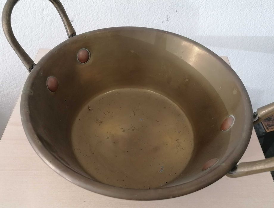 Taça alguidar latão, muito antigo