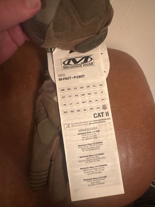 Тактичні рукавиці M-PACT