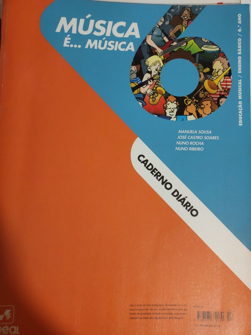 Caderno atividades ed musical 6ano