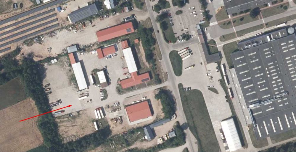 Parking TIR BUS Ciężarówka