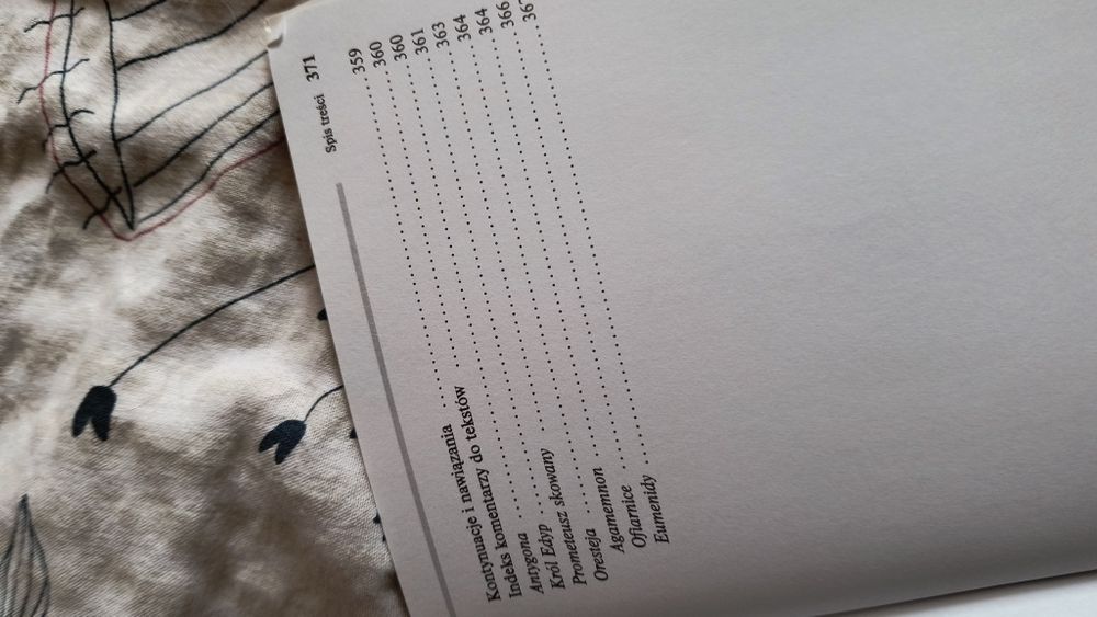 Antologia tragedii greckiej z opracowaniem