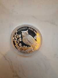 Puchacz moneta srebrna 20zł 2005