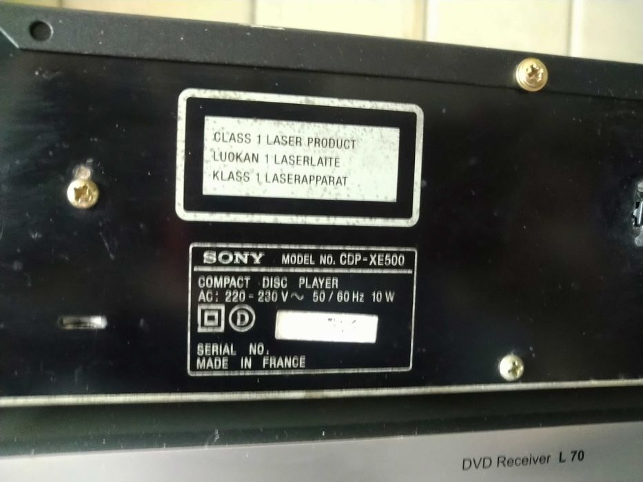 CD-проигрыватель Sony Cdp-Xe 500, ПУЛЬТ!!!