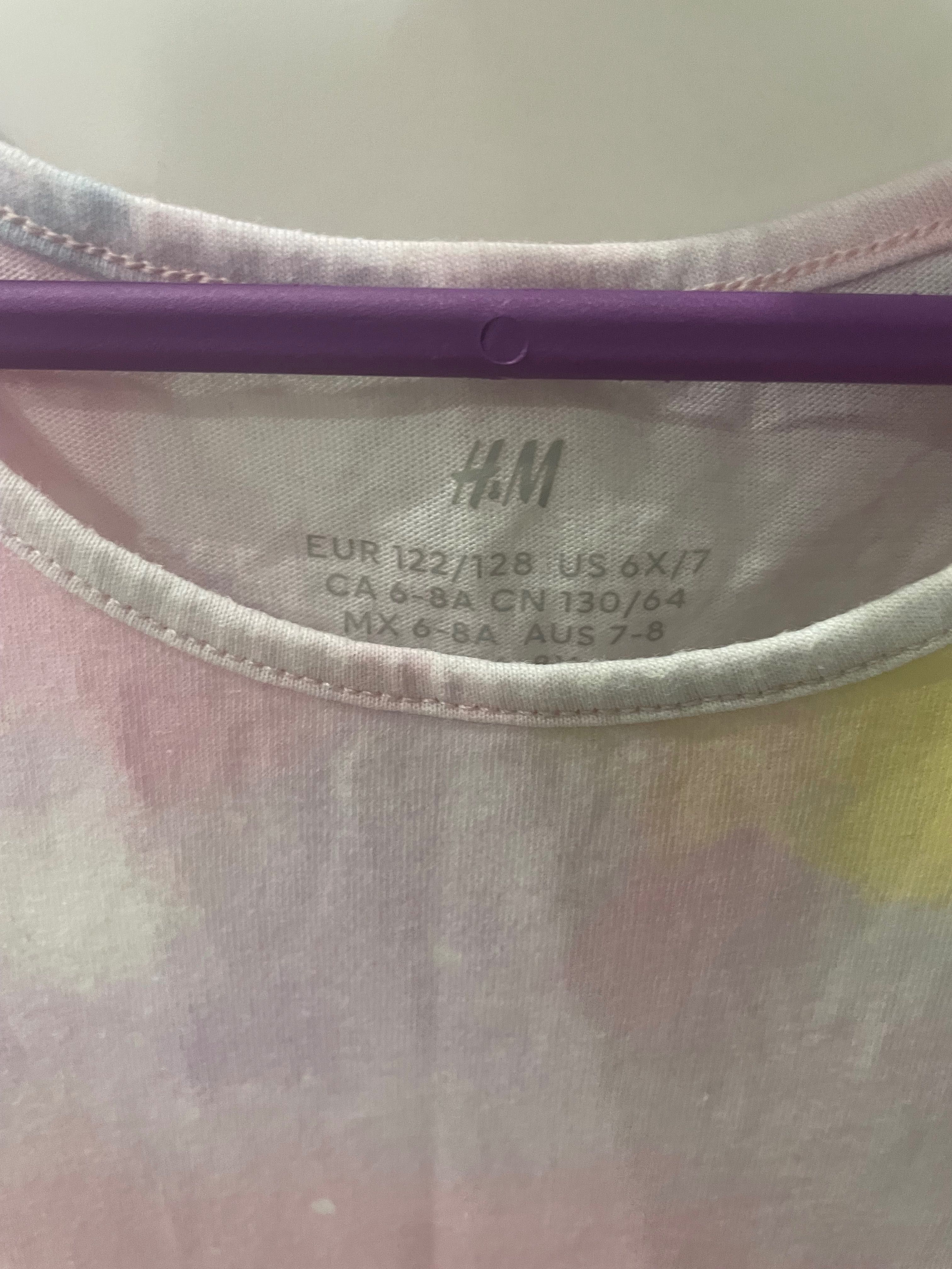 Sukienka letnia r 122/128 H&M