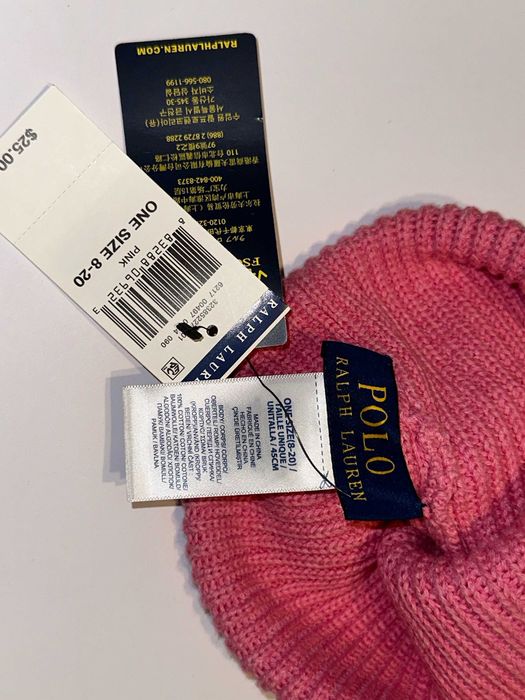 Шапка Polo Ralph Lauren Pink Hat