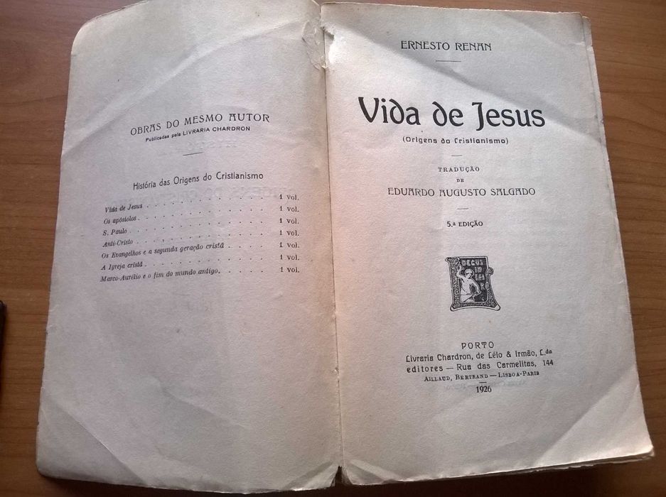 Vida de Jesus - Ernesto Renan