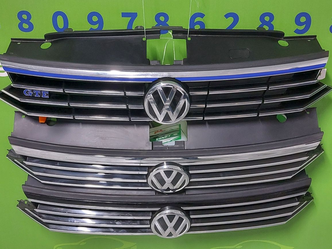Решотка значок Volkswagen Passat B8 Highline GTE 3G0 853 651