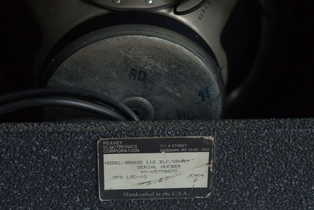 Wzmacniacz lampowy Peavey Bravo 112
