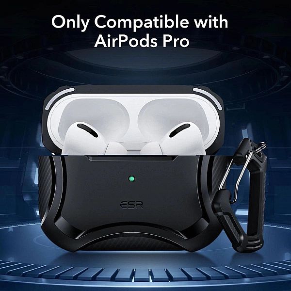 Etui ESR Cyber Armor Halolock z MagSafe na Apple AirPods Pro 1 / 2 - c