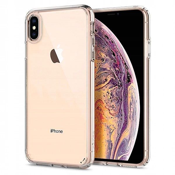 Etui Spigen Ultra Hybrid na iPhone Xs Max - przezroczyste