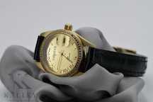 Złoty zegarek damski 14k z BRYLANTAMI 0.25ct Geneve lwd078ydg Katowice