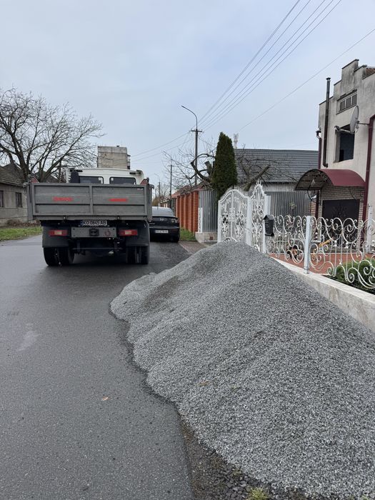 Вантажні перевезеня, доставка,пісок,щебень,відсів,грунт, глина, сміття