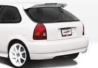 Aileron / lip / spoiler traseiro para Honda Civic EK 96-01 3 portas type r look com espaço para a 3ª luz de stop