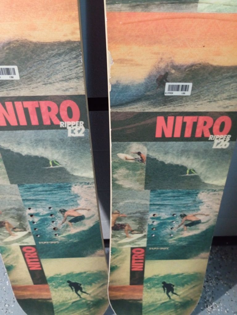 Deski snowboardowe nitro ripper deska dziecięce 106 116