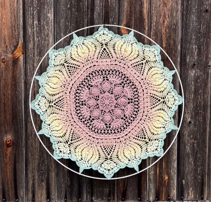 Mandala szydełkowa