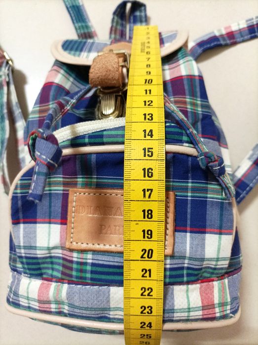 Mini Mochilas em tecido marca Diana Bag (novas)