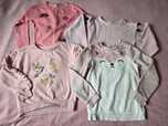 Komplet 4 bluz 116 122 HM Primark