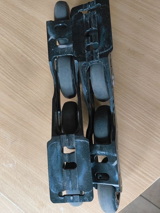 Szyny Rollerblade 243mm Koła 80mm 80A Łożyska sg7