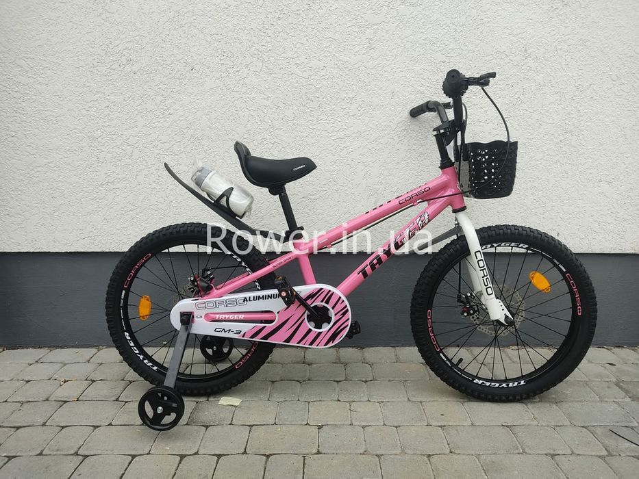 Дитячий алюмінієвий велосипед для 5-7 років Corso Tayger Alu 20 TG-205