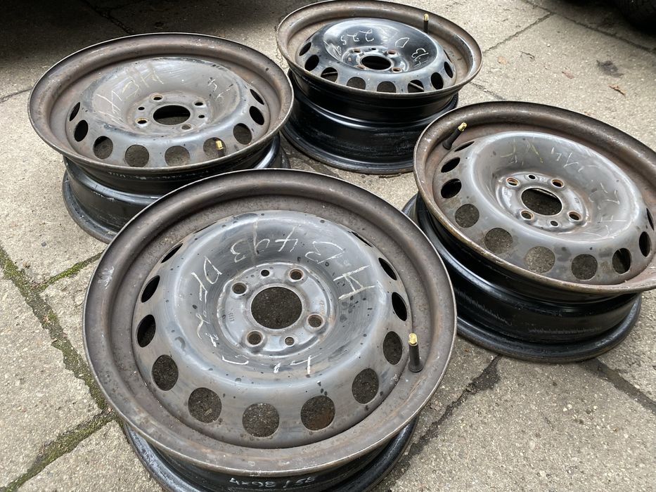 Felgi stalowe5.5J14 ET35 Fiat 4x98/58 Citroen Peugeot