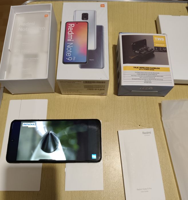 Redmi note 9 pro.128GB ROM.