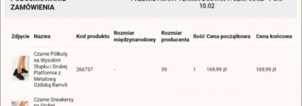 Czarne półbuty na słupku platformie NOWE 39 HIT DeeZee