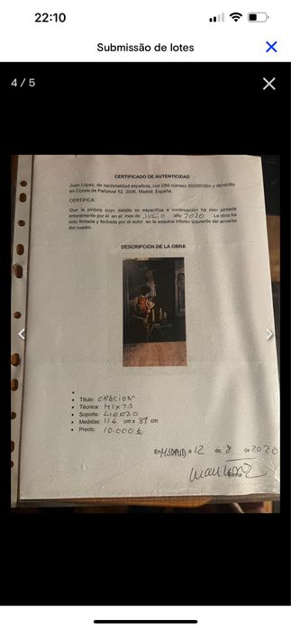 Pintura “Oracion”