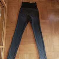 Wiosenne Spodnie ciążowe 36 S jeans dżinsy