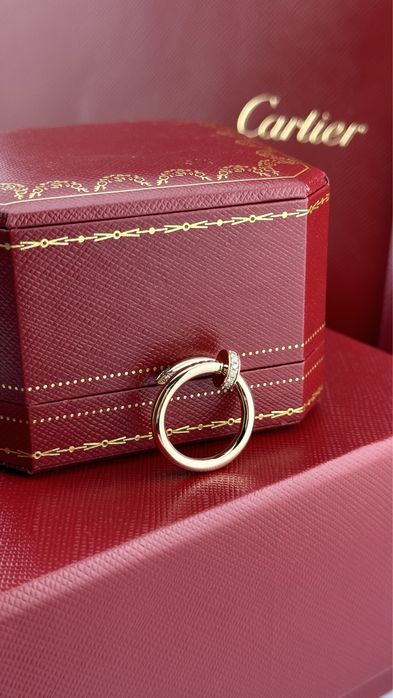 Золотое Кольцо Cartier Juste un Clou Оригинал с бриллиантами