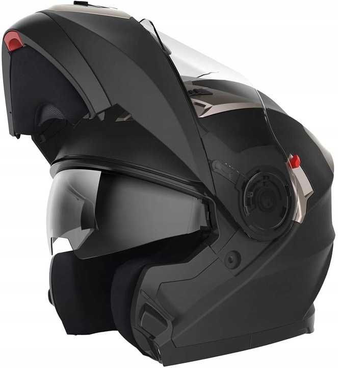 Kask motocyklowy Horn h925 szczękowy flip-up pod interkom, ECE22-06