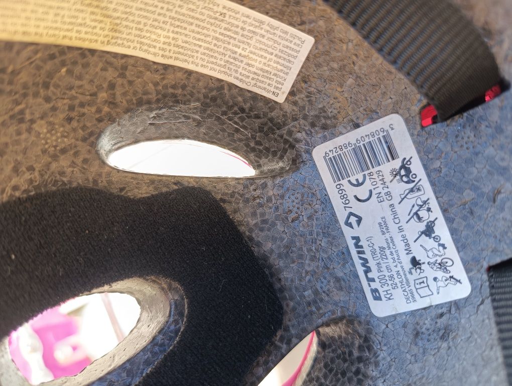 Rowerek dziecięcy 20 cali koła + kask b twin