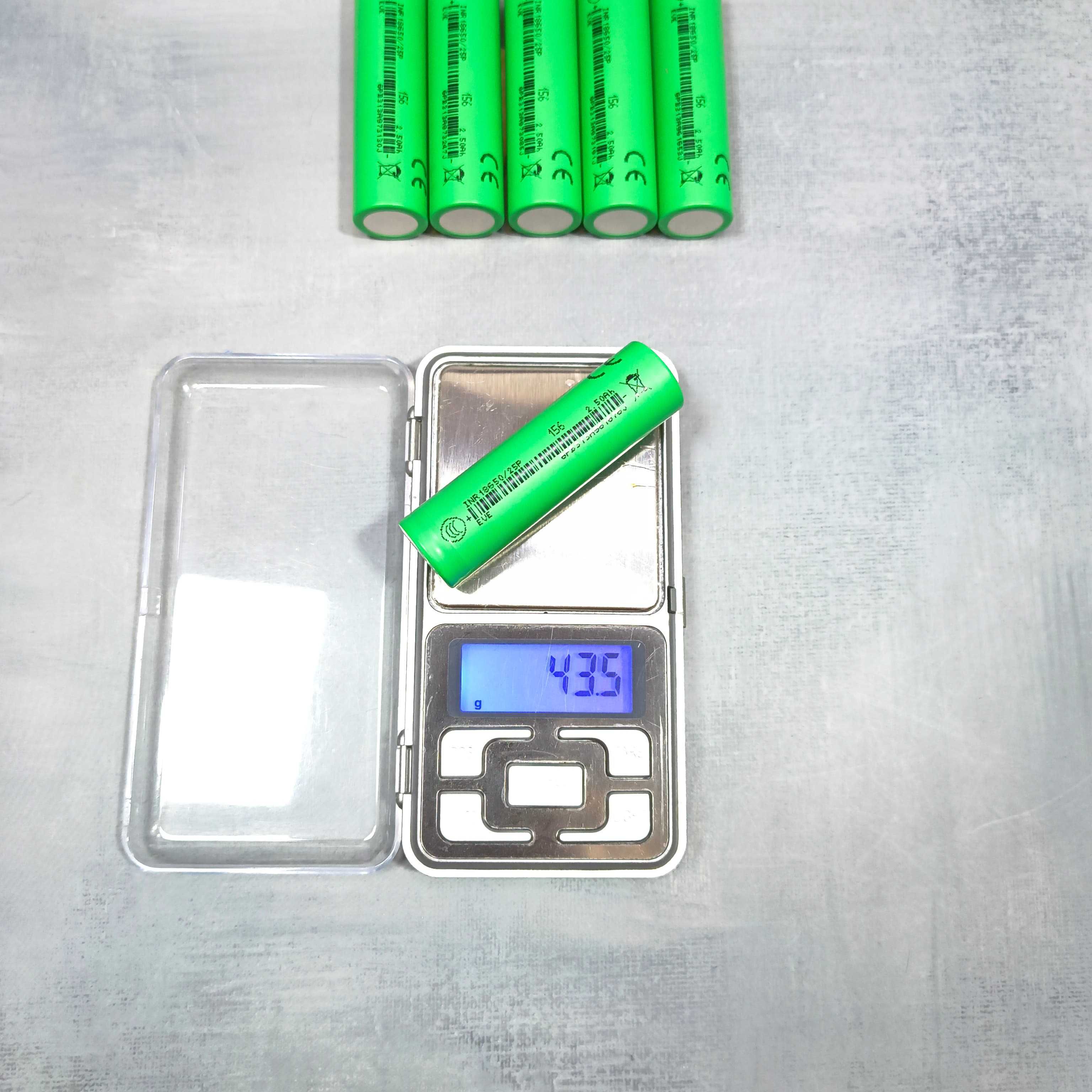 EVE INR18650-25P аккумулятор 18650 высокотоковый 2500mAh 20A новый