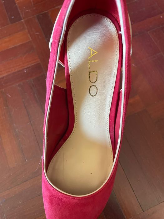 Sapatos Aldo de pele verdadeira