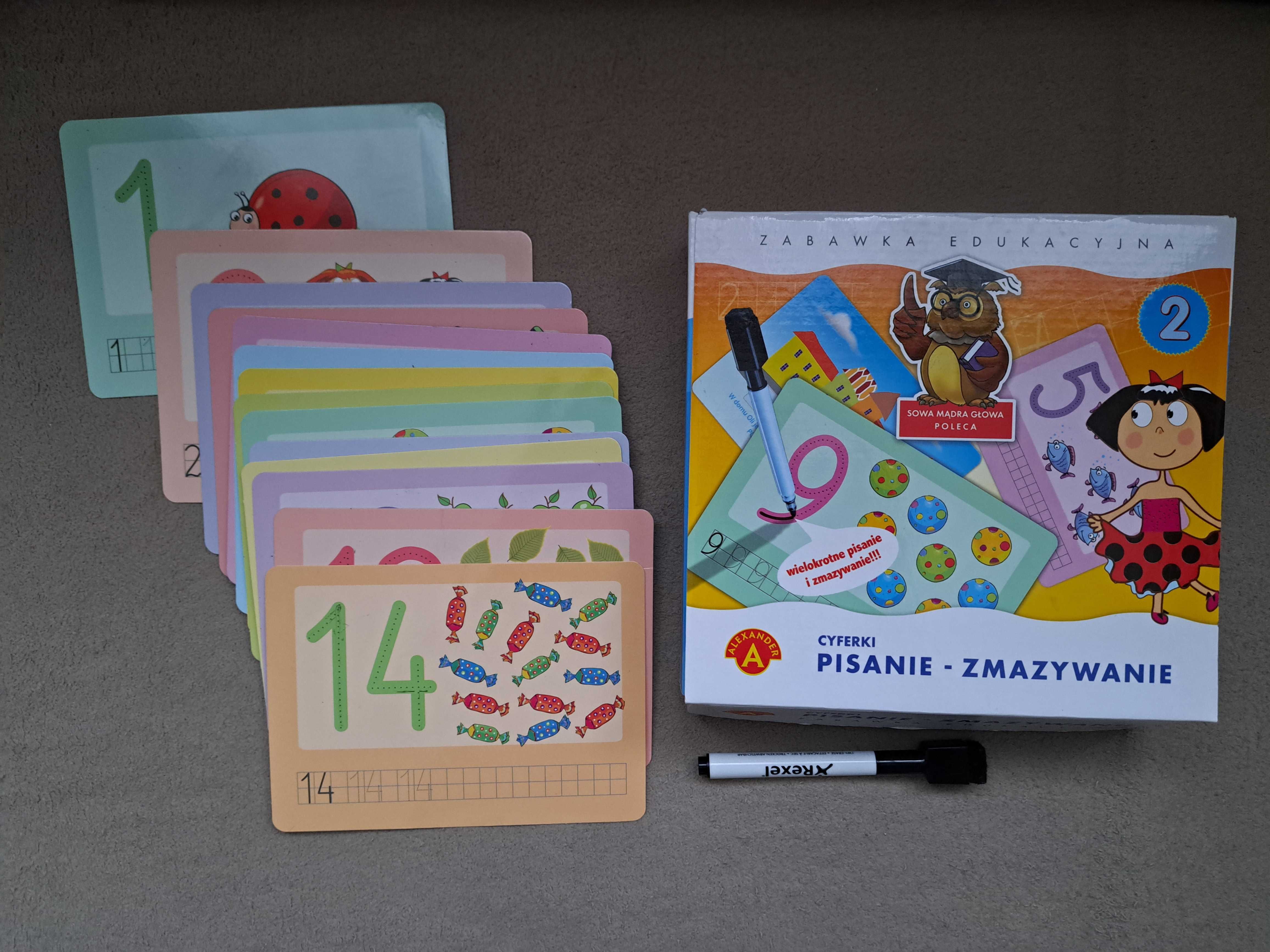 Gra edukacyjna Pisanie i zmazywanie wiek 5+