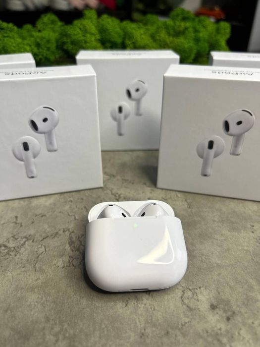 Аірподс 4 Lux 2024  з шумозаглушенням і гіроскопом + Чохол !