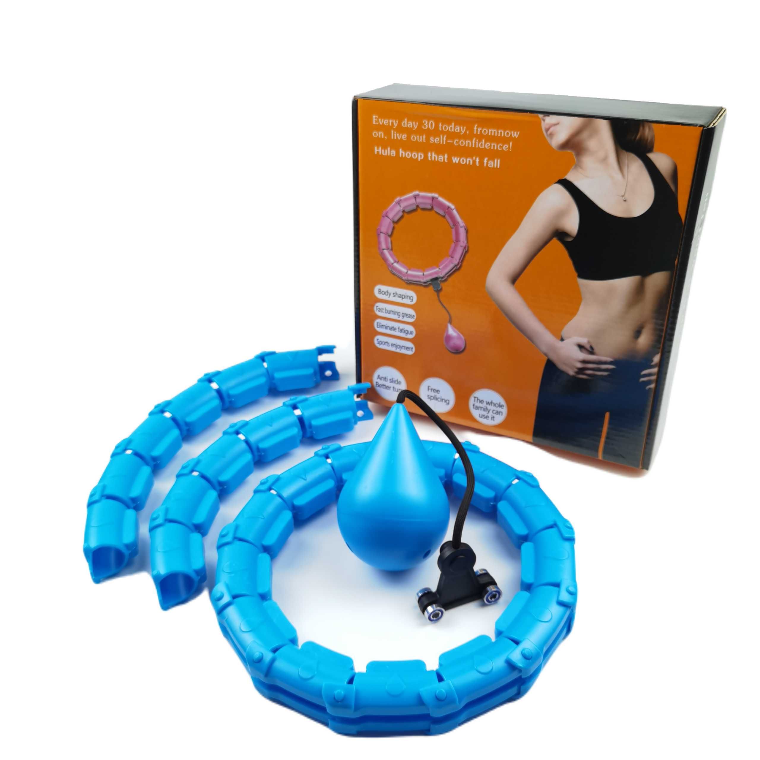 Smart hula hop odchudzające plus size 28 elementów 3 kolory