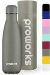 Butelka Proworks 750 ml termos SZARY/ZGNIŁA ZIELEŃ W8