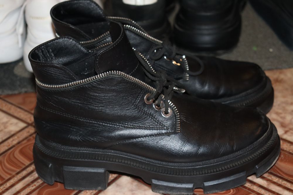 Шкіряні черевики демісезон