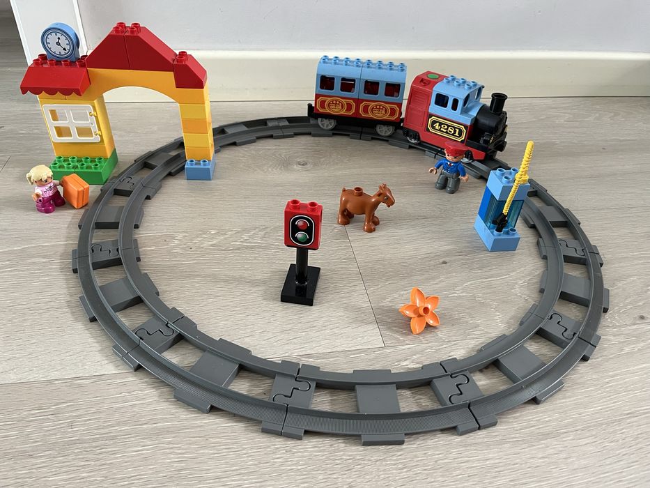 10507LEGO 10507 Duplo Mój pierwszy pociąg ciuchcia tory