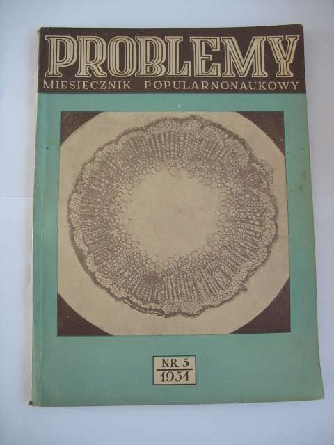 Stary miesięcznik popularno naukowy-PROBLEMY-1954 rok