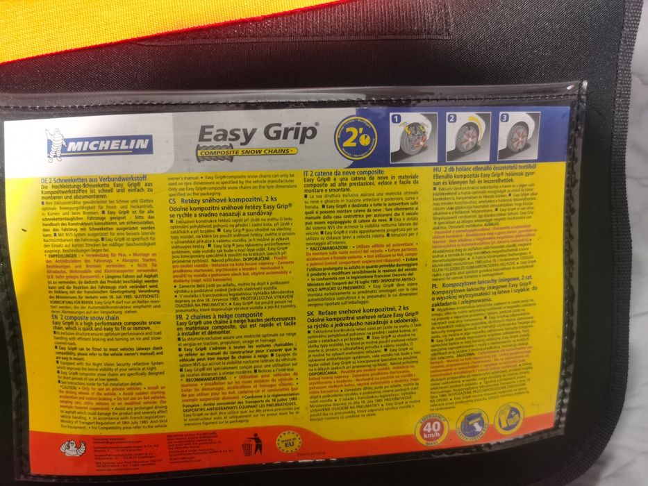 Łańcuchy na koła Michelelin East Grip