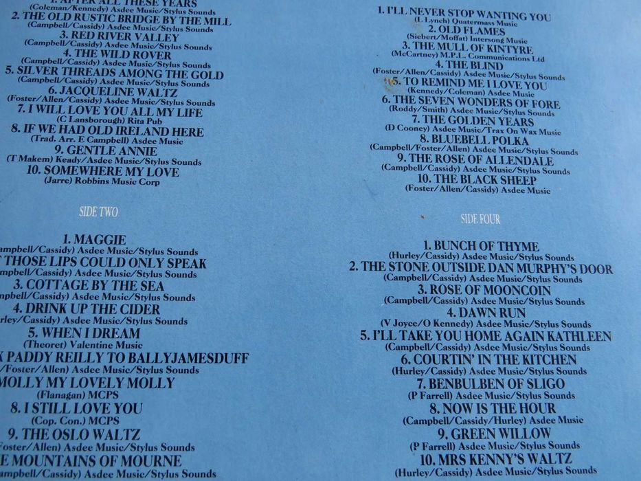 Płyta winylowa FOSTER&ALLEN Their Greatest Hits  2LP.