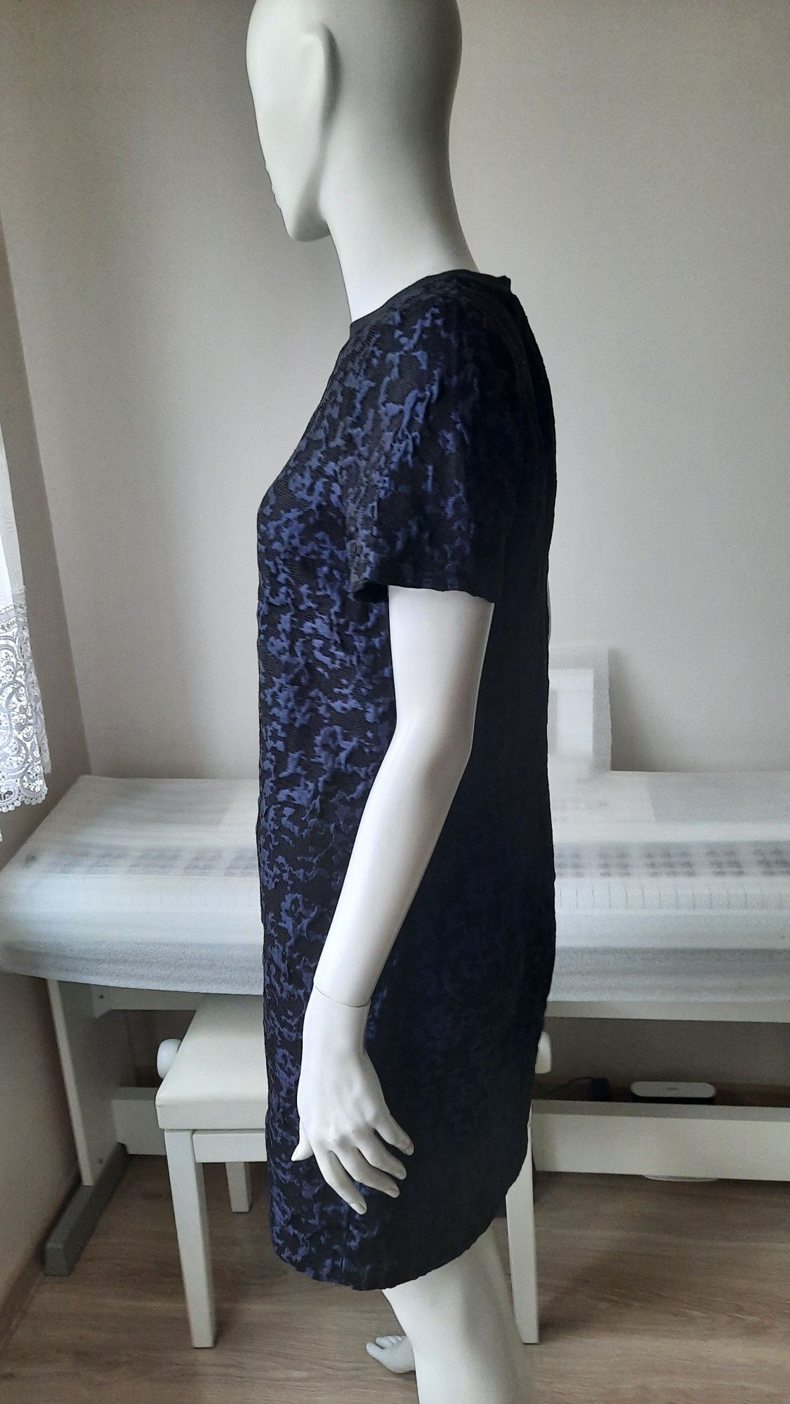 Sukienka czarno-granatowa F&F r.S/36/8
