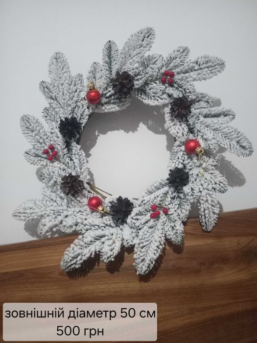 Новорічні віночки