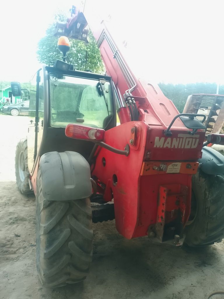Manitou 735 120 lsu ładowarka teleskopowa. JCB
