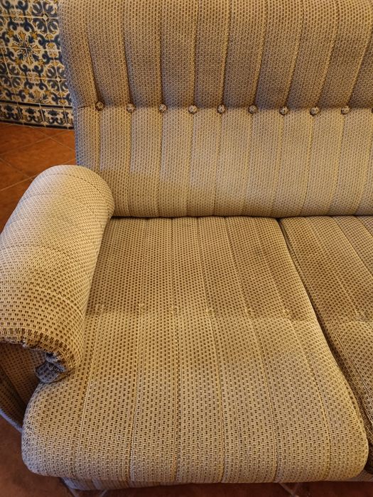 Sofá de 3 lugares + 2 sofas individuais