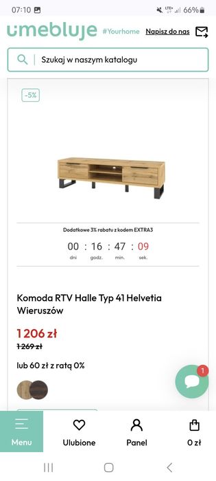 Meble Halle sprzedan