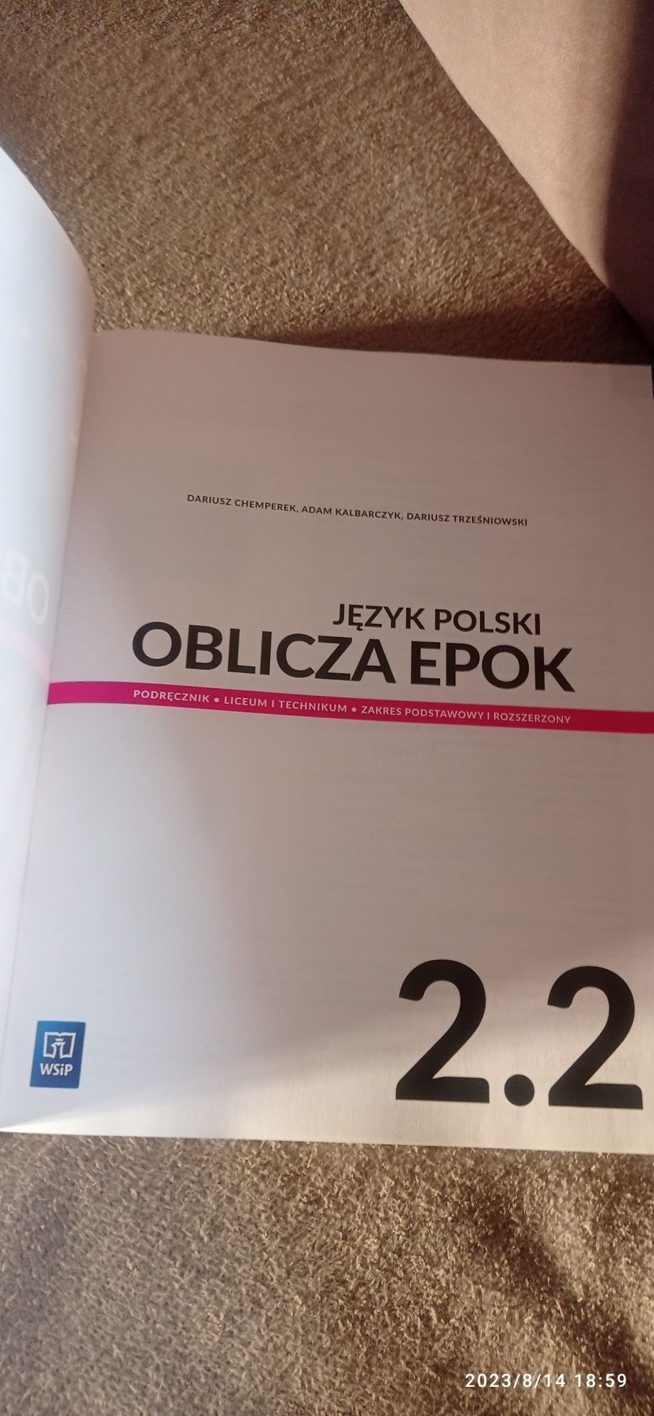 J.Polski Oblicza Epok 2.2 nowy