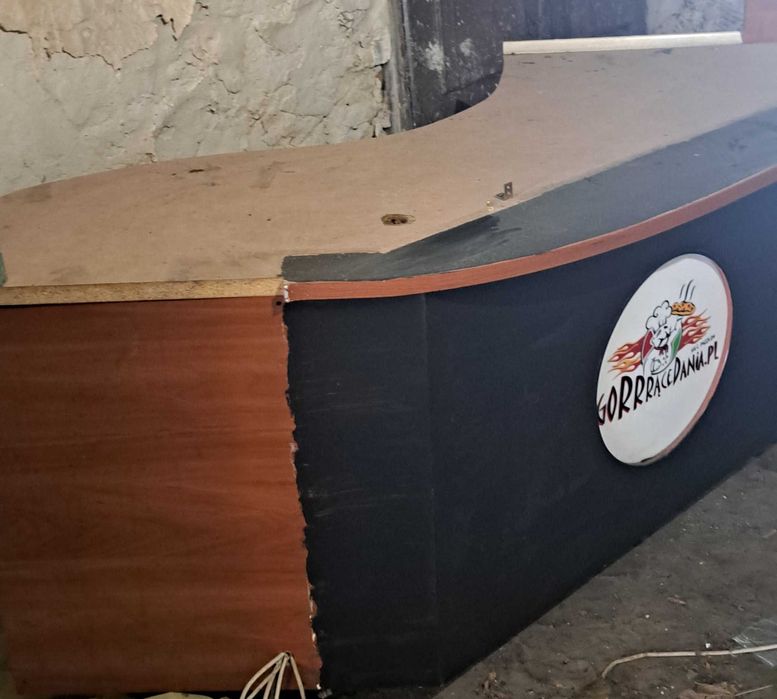 Sprzedam Bar lada barowa zaokrąglona- używana